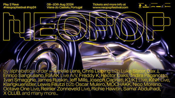 NEOPOP FESTIVAL 2024 | VIANA DO CASTELO - O NEOPOP FESTIVAL regressa ao Forte de Santiago da Barra em Viana do Castelo, nos próximos dias 8, 9 e 10 de agosto, naquela que é a sua 17ª edição.
