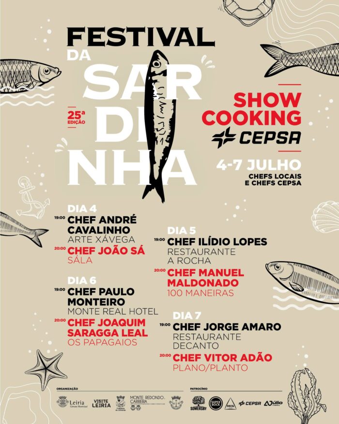 FESTIVAL DA SARDINHA 2024 | PRAIA DO PEDROGÃO  - A sardinha volta a ser rainha e senhora da Praia do Pedrógão de 4 a 7 e de 11 a 14 de julho, num Festival que já vai na sua 25.ª edição.