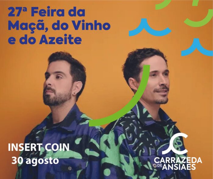 FEIRA DA MAÇÃ DO VINHO E DO AZEITE 2024 | 27ª EDIÇÃO - Esta feira, realizada anualmente em Carrazeda de Ansiães, no último fim-de-semana do mês de Agosto, de 29 de agosto a 01 de setembro, é o mais importante certame do concelho e tem como objetivo primordial a promoção, divulgação e venda de produtos regionais, com particular destaque para o vinho, a maçã e o azeite.