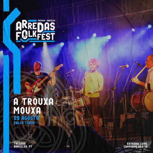 ARREDAS FOLK FEST 2024 | BARCELOS - O Arredas Folk Fest 2024 está de volta nos dias 29, 30 e 31 de agosto, prometendo voltar a levar milhares de pessoas até Tregosa, em Barcelos, com entrada livre e campismo grátis.