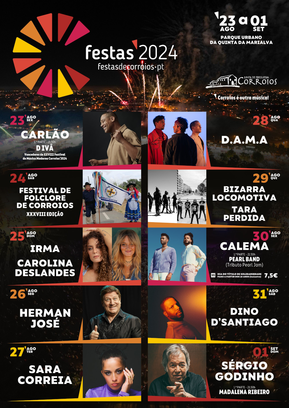 FESTAS POPULARES DE CORROIOS 2024