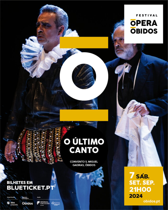 FESTIVAL DE ÓPERA DE ÓBIDOS 2024 - O Festival de Ópera de Óbidos 2024, está de regresso entre os dias 06 e 15 de setembro, depois do êxito da edição do ano passado, com plateias sucessivamente esgotadas.