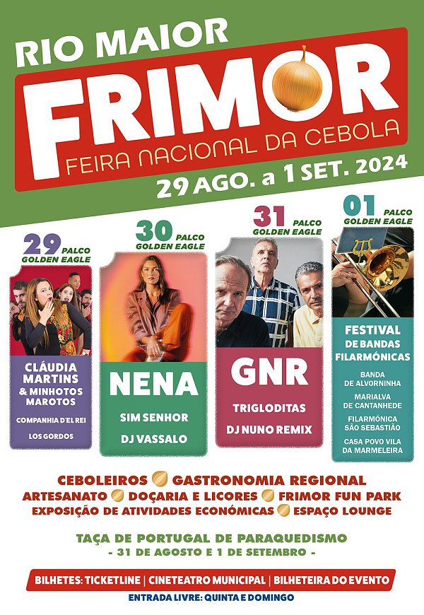 FRIMOR 2024 – FEIRA NACIONAL DA CEBOLA | RIO MAIOR