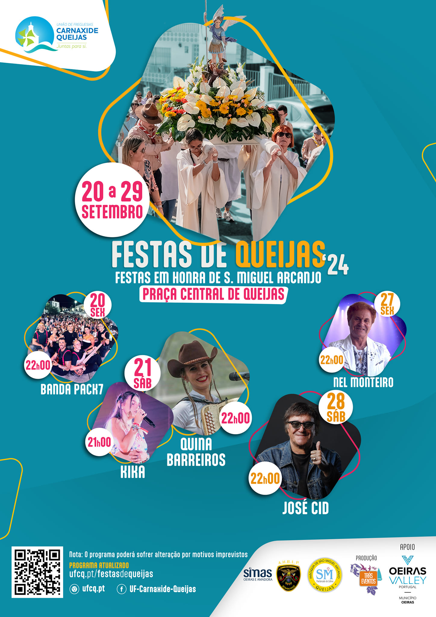 FESTAS DE QUEIJAS 2024