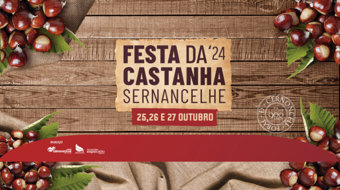 FESTA DA CASTANHA 2024 | SERNANCELHE - Vai decorrer nos dias 25, 26 e 27 de outubro, a Festa da Castanha 2024 em Sernancelhe. Durante três dias, Sernancelhe homenageia a natureza, os seus agricultores e enaltece a relação equilibrada, secular, do homem com o meio que o rodeia.