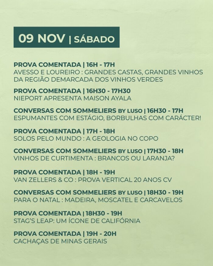 ESSÊNCIA DO VINHO 2024 | LISBOA - No local de sempre, no Centro de Congressos de Lisboa, em Junqueira, realiza-se de 09 a 11 de novembro, a 25ª edição do festival Essência do Vinho 2024, com dois dias intensos (09 e 10) para promover o vinho em Portugal e além fronteiras especialmente dedicados ao consumidor, e um terceiro dia (11). exclusivamente dedicado a profissionais do setor.