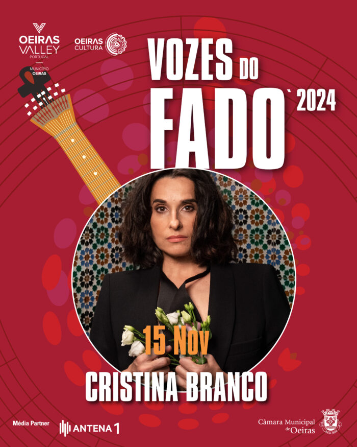 VOZES DO FADO 2024 | OEIRAS - O ciclo de concertos Vozes do Fado 2024 irá decorrer no Auditório Municipal Ruy de Carvalho entre 08 de novembro e 06 de dezembro, trazendo ao palco algumas das vozes mais emblemáticas do Fado. 