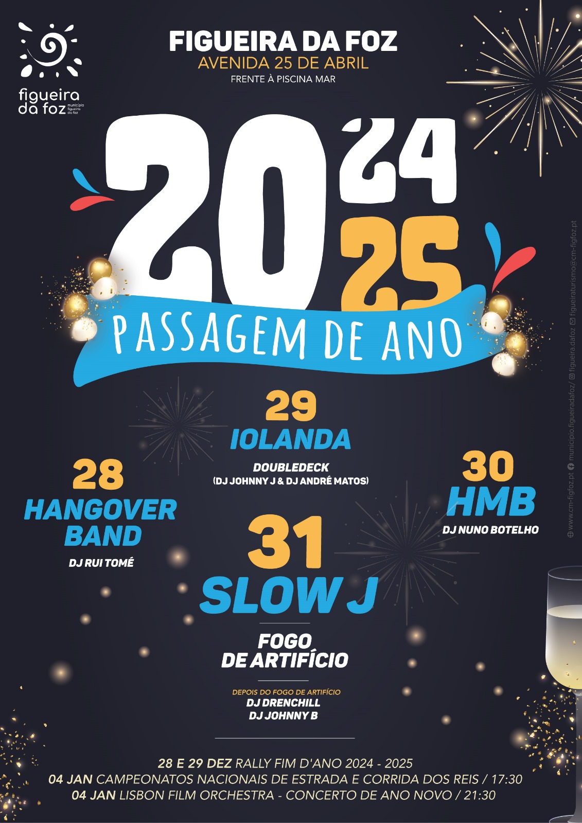FIGUEIRA DA FOZ | PASSAGEM DE ANO 2024-2025