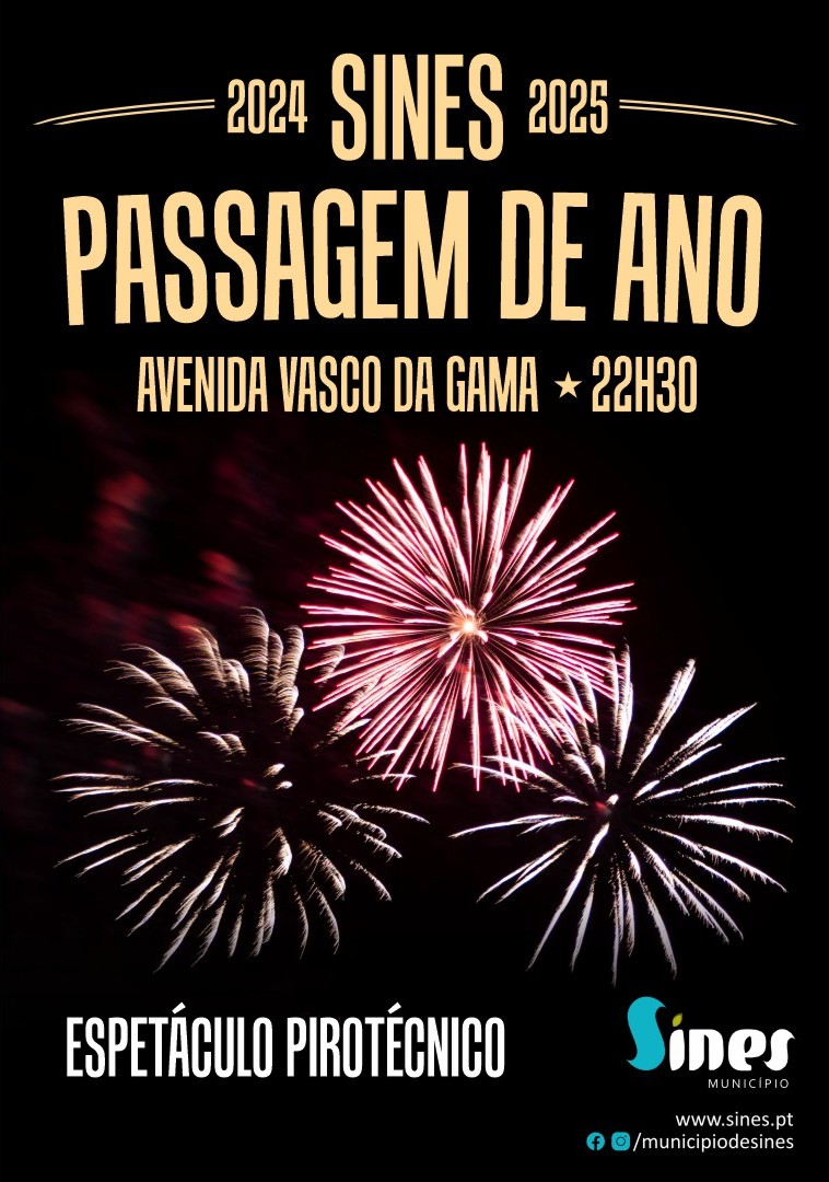 SINES PASSAGEM DE ANO 2024-2025