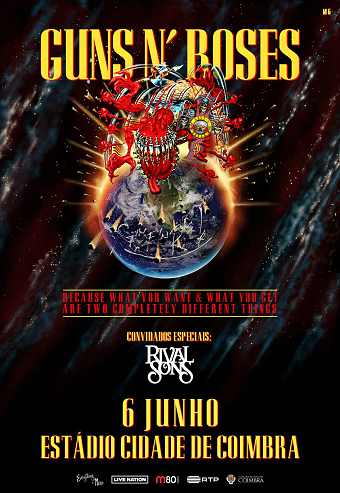 GUNS N’ROSES – 2025 | COIMBRA