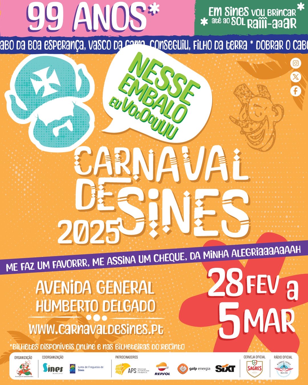 CARNAVAL DE SINES 2025